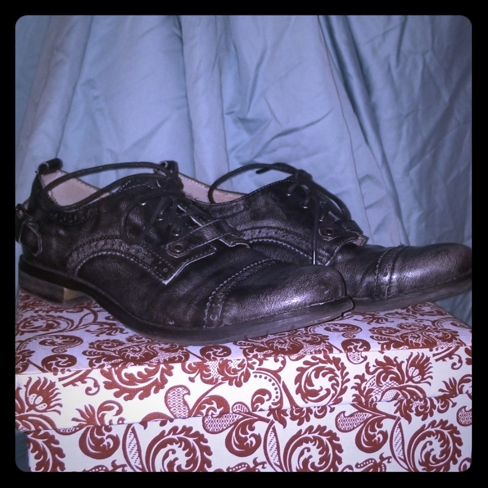 Mix No 6 Distressed Grey shoes